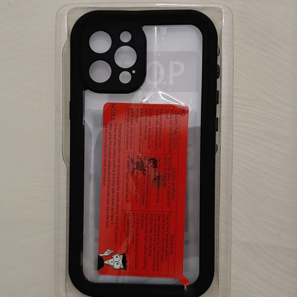 Apple 12 Pro Max Waterproof Case, New in Original Packaging
